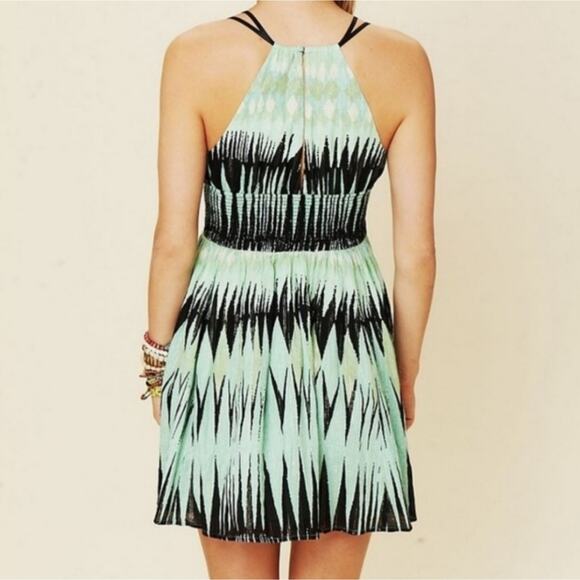 Free People Indian Summer Metallic Dress - Picture 7 of 8